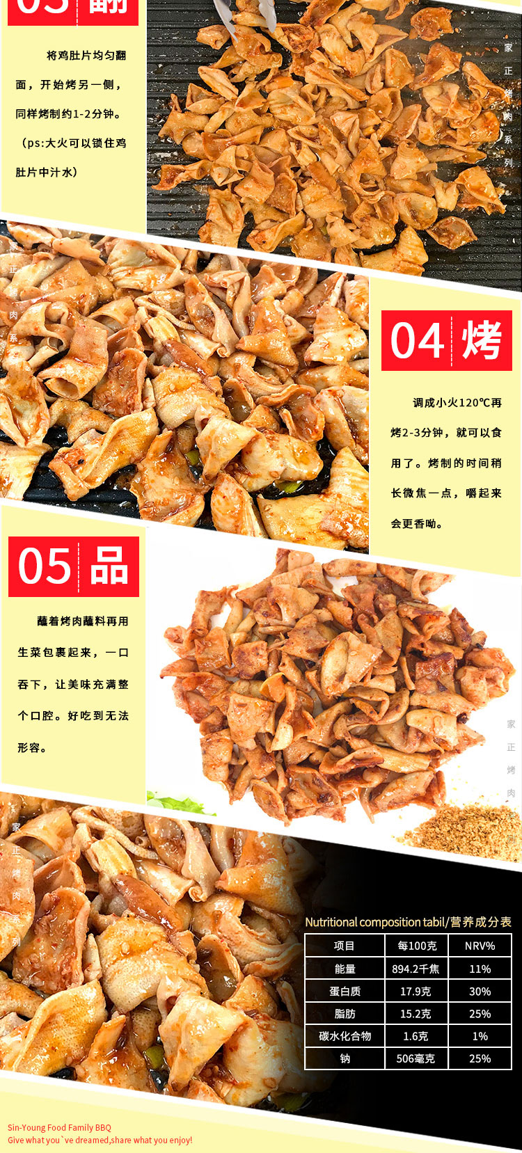 麻辣鸡肚片,家正烤肉,烧烤食材,川香鸡肚片,餐厅专供